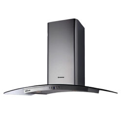 Hoover Wizard HHV97SLX Wi-Fi Chimney Cooker Hood, Stainless Steel